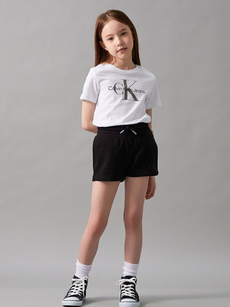 公式オンラインストア限定商品]キッズ - イリデセンスCKロゴショート