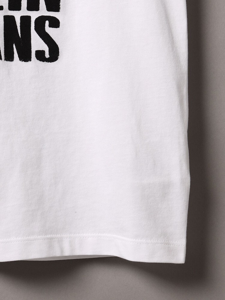 【 】ボールドck Tシャツ/ライトブルー 公式オンラインストア限定商品]キッズ - ボールドロゴTシャツ