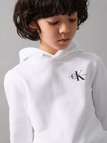 Calvin Klein] Small Logo Archive Hooded Zip-Up 2COLOR