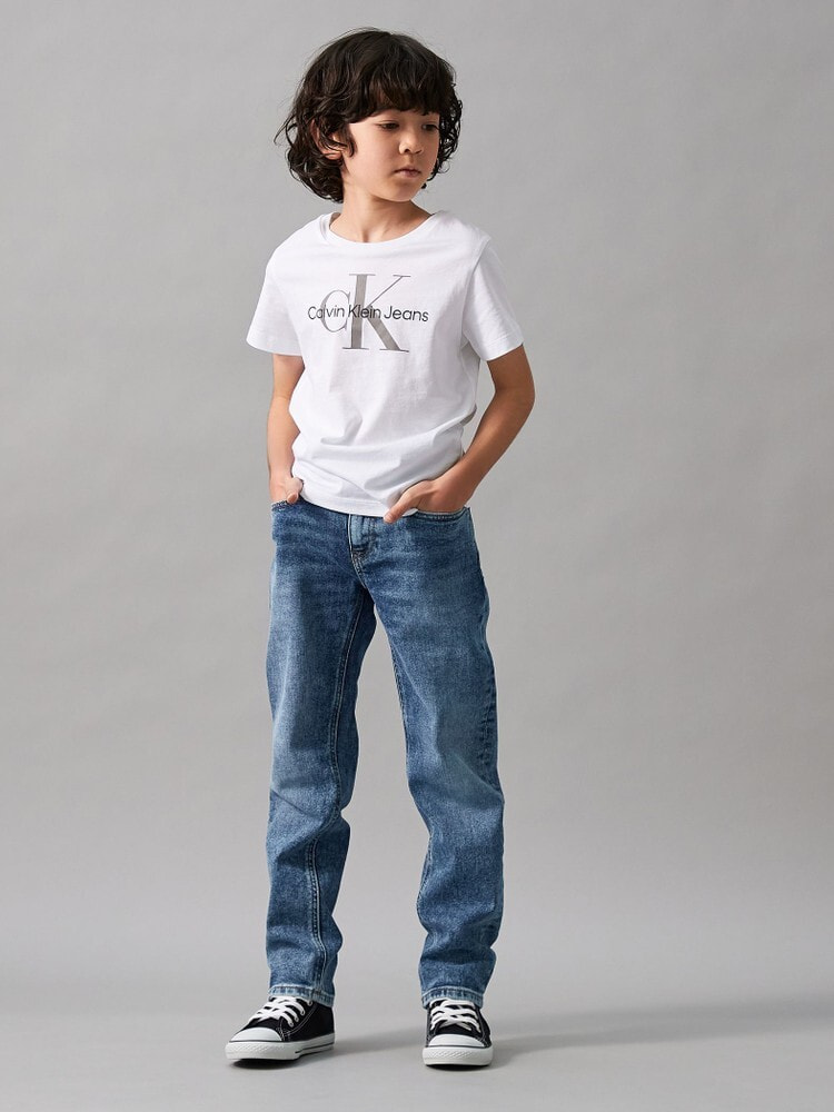 [公式オンラインストア限定商品]キッズ - CKモノグラムショートスリーブTシャツ 26