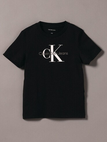 公式オンラインストア限定商品]キッズ - CKモノグラムショートスリーブ