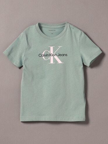 【 】★CK ショートスリーブTシャツ★送料無料★ 公式オンラインストア限定商品]キッズ - CKモノグラムショート