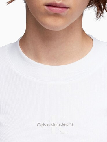 モノグラムロゴベビーロングスリーブTシャツ | カルバン・クライン