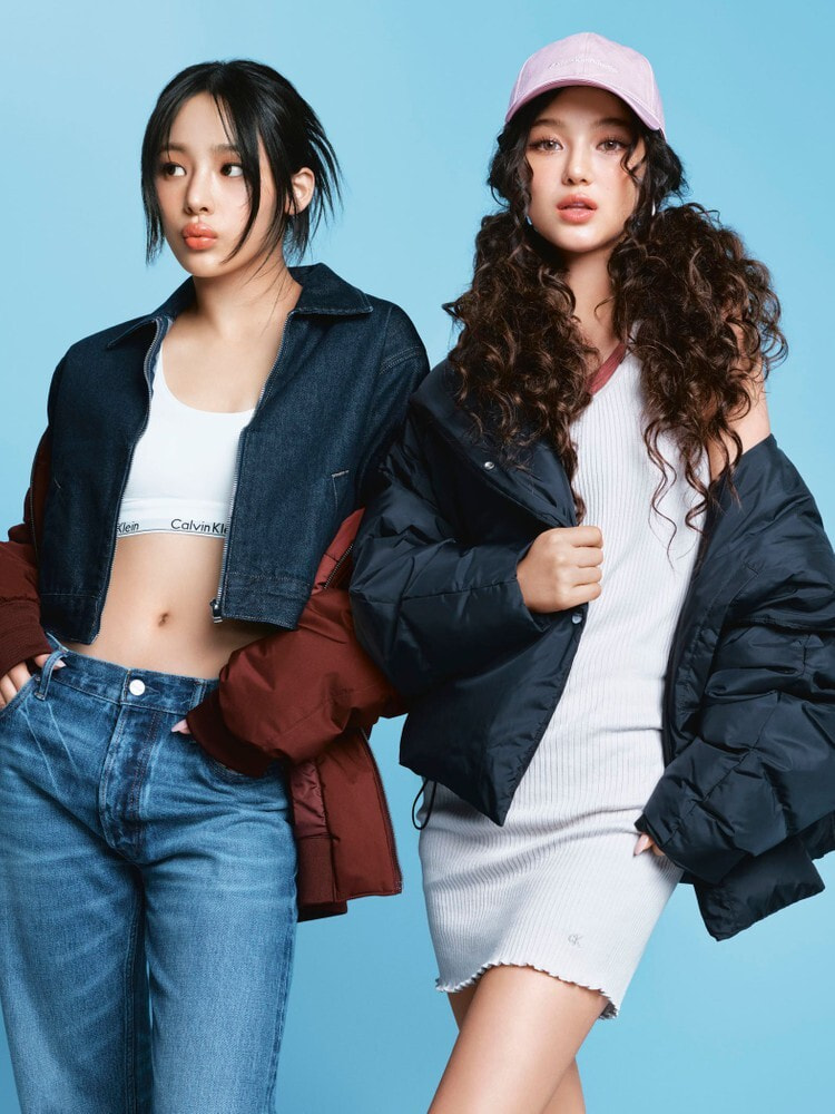 NewJeans / ニュージーンズ着用商品]デニムジップアップジャケット | カルバン・クライン 公式オンラインストア