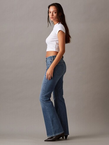 【 】CK JEANS ハイライズフレアジーンズ★送料無料 CALVIN KLEIN】CKJeans ハイライズフレアジーンズ◇送料無料◇