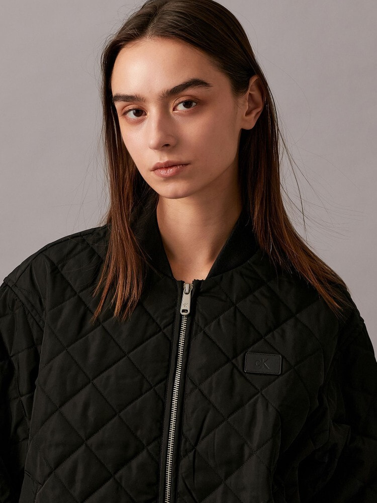 カルバンクラインFuaxファー付き♡マキシ丈ウールコート カルバンクライン レディース コート Calvin Klein ブランド