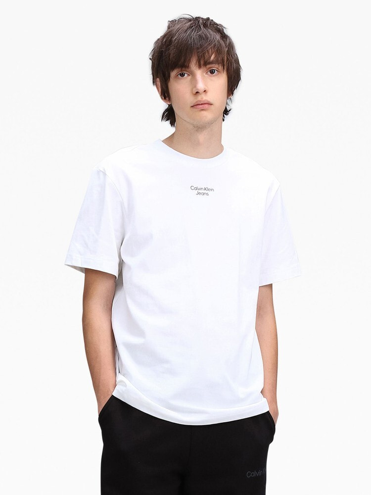 ロゴプリントクルーネックTシャツ | カルバン・クライン 公式 