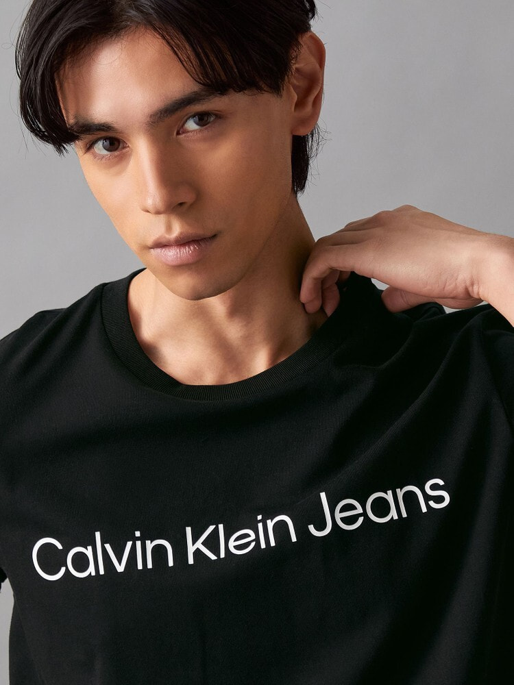 ショートスリーブレギュラーTシャツ | カルバン・クライン 公式 