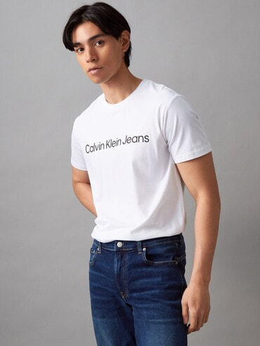 ショートスリーブレギュラーTシャツ | カルバン・クライン 公式 