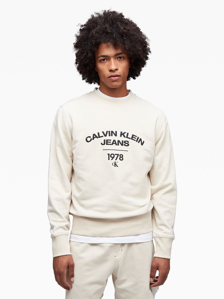 即納人気 Calvin Klein カルバンクライン パーカー ホワイト 白 ロゴ スエットの通販 by labo｜カルバンクラインならラクマ 