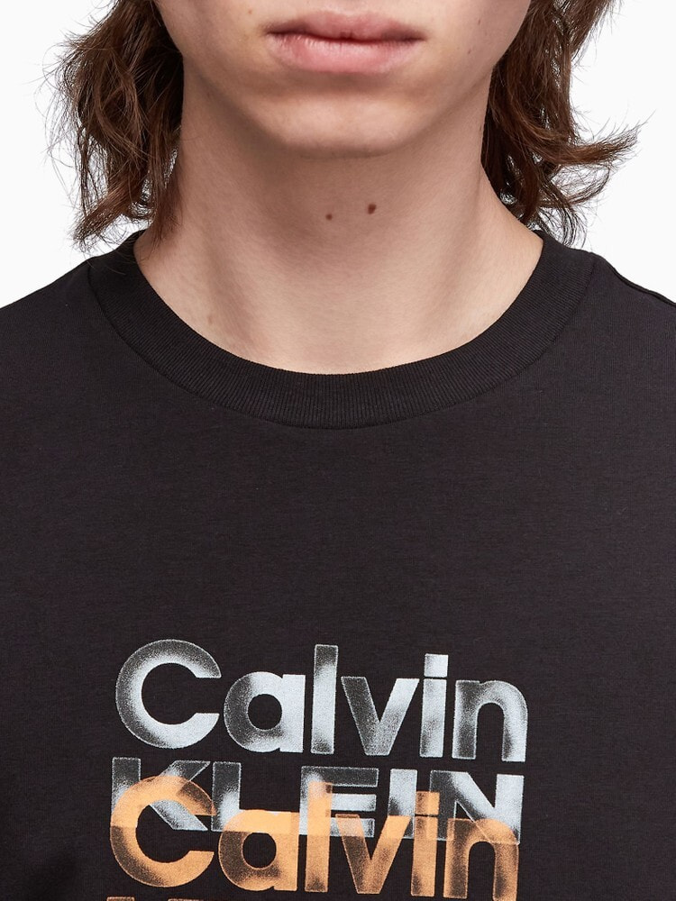 Calvin Klein カルバン クライン ボックス ロゴ Tシャツメンズ/S