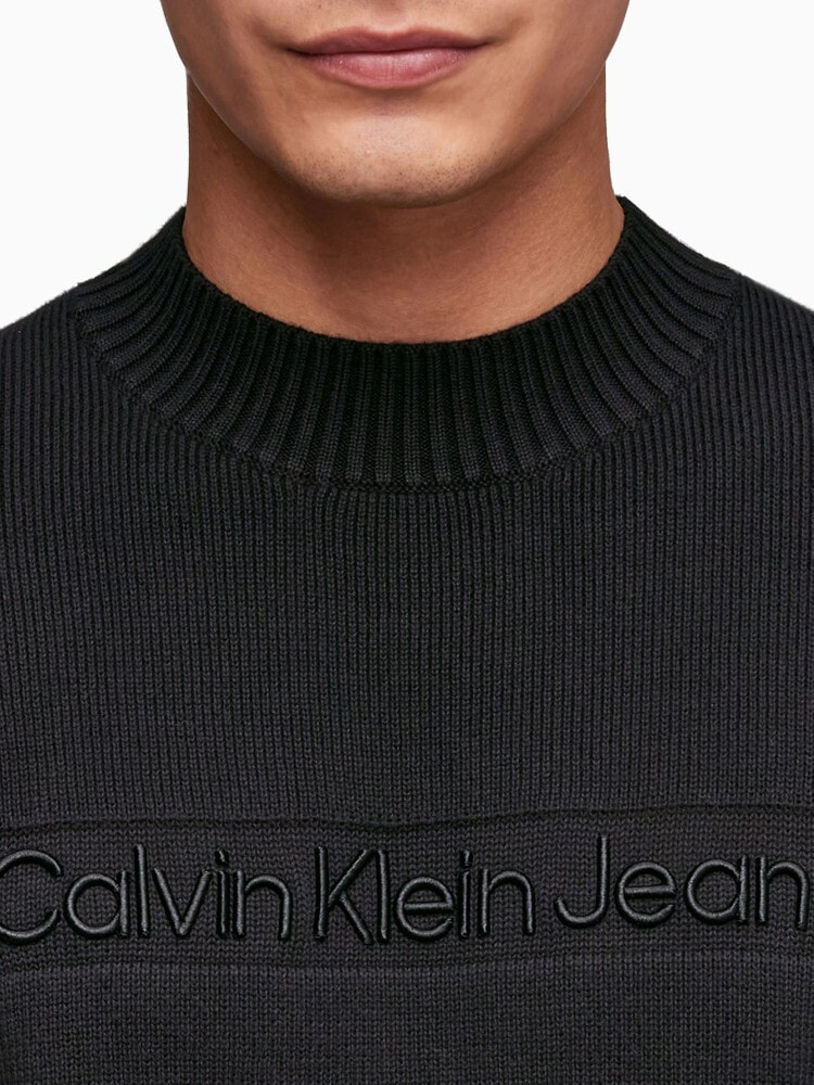 CalvinKlein カルバンクライン ローゲージ ショールセーター - 通販