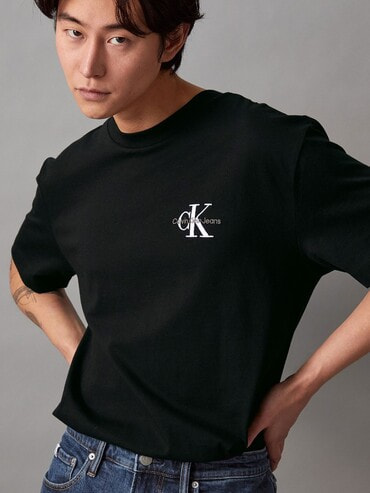 ショートスリーブリラックスフィットロゴTシャツ | カルバン・クライン 