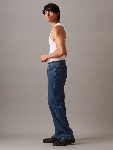 【 】CK Jeans 90s ハイライズジーンズ◆送料無料◆ 90s ハイライズストレートジーンズ（デニムパンツ）｜Calvin