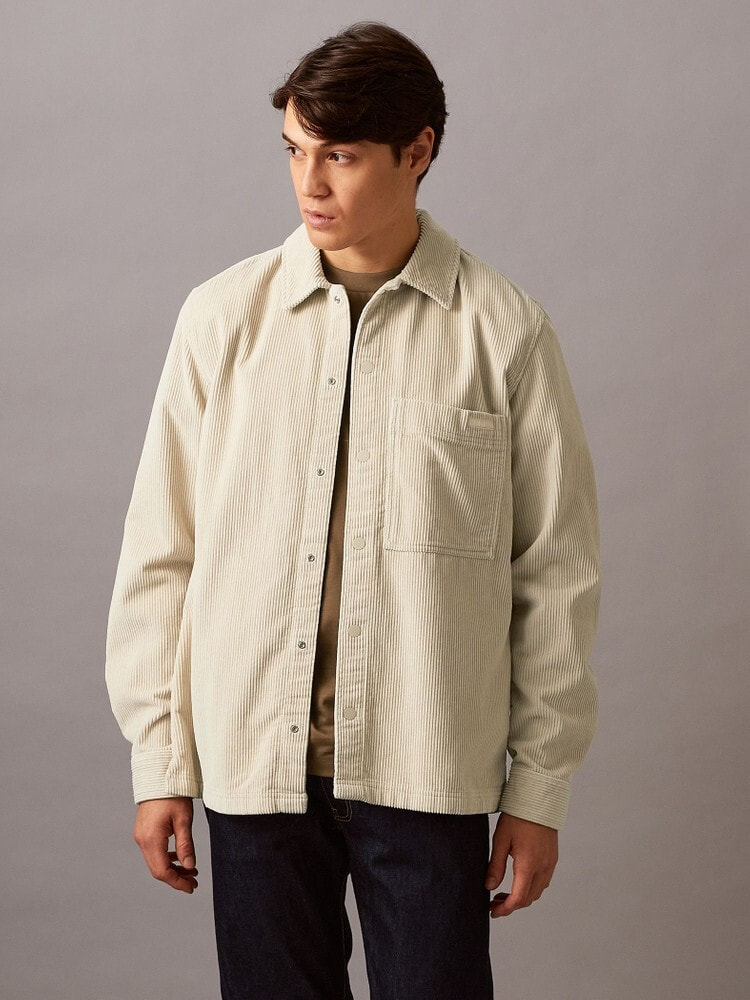 シャツジャケット - コーデュロイオーバーシャツ | カルバン・クライン  