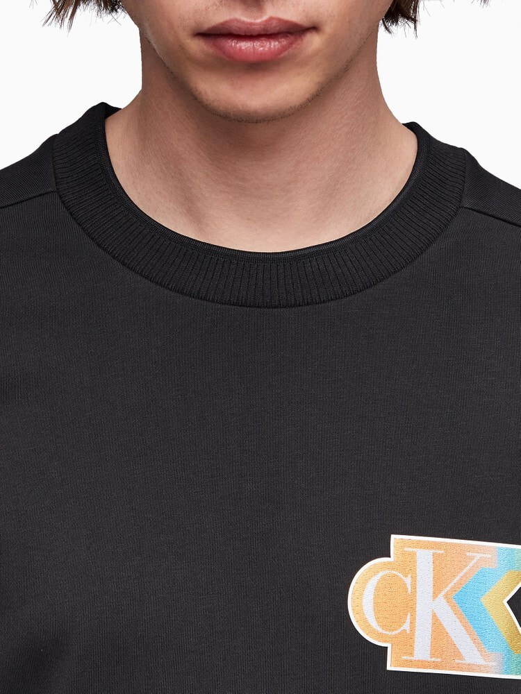 ユニセックス CK ロゴ リラックスフィット Tシャツ