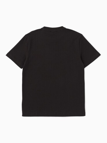 Calvin KLEIN Micro Logo Tシャツ 黒 M 男