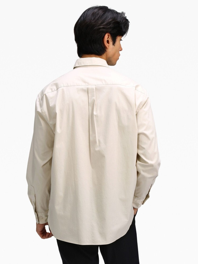 ストレッチポプリン リラックスシャツ | カルバン・クライン 公式