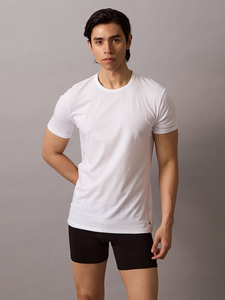 Tシャツ(3枚パック) - Cotton Stretch ショートスリーブクルーネックTシャツ 21