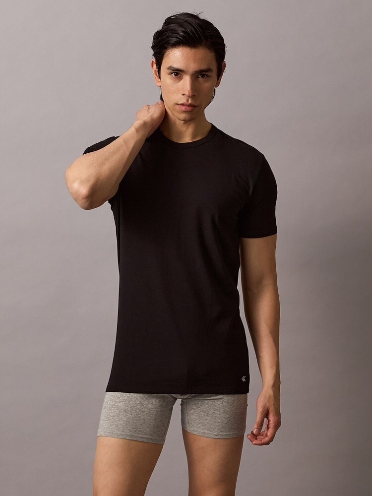 Tシャツ(3枚パック) - Cotton Stretch ショートスリーブクルーネックTシャツ 24
