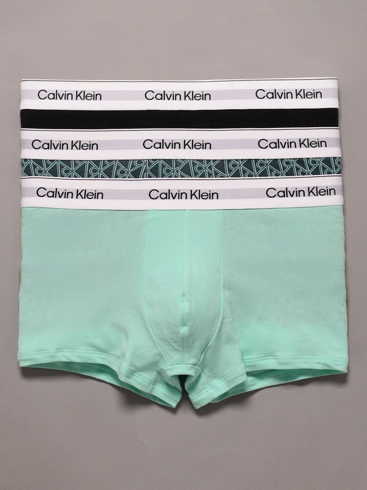 [CK UNDERWEAR] コットンポプリンcKロゴパターントランクス CK UNDERWEAR] コットンポプリンcKロゴパターントランクス
