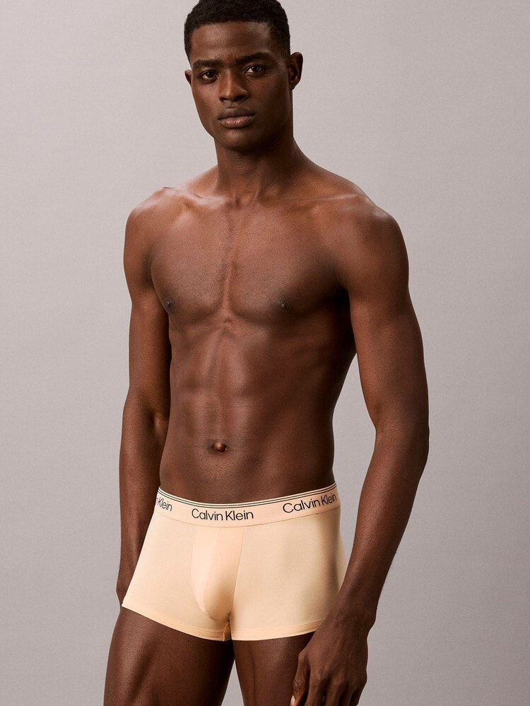 カルバンクライン Calvin Klein (カルバンクライン) ラインロゴ クルーネック 長袖 T