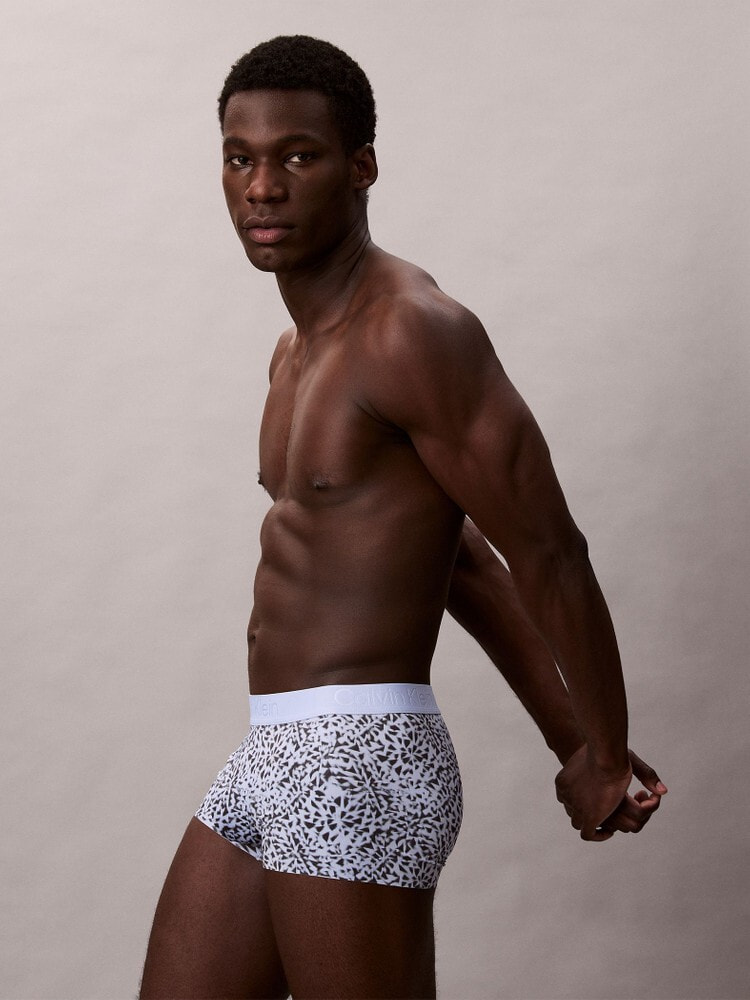 ボクサーパンツ - Ck Black Prints ローライズトランクス[ROWOON