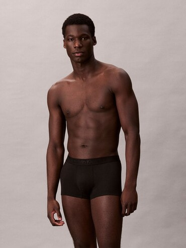 黒人ボクサー ボクサーパンツ - Ck Black Cotton トランクス | カルバン