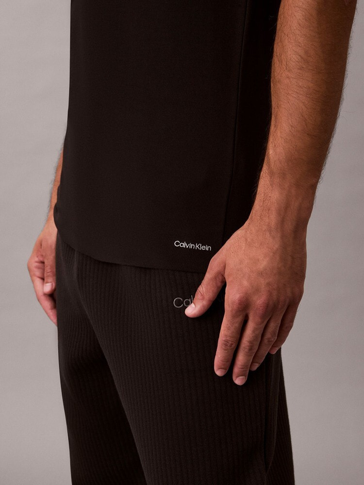 Tシャツ - Ck Black Cotton ショートスリーブクルーネックTシャツ 20