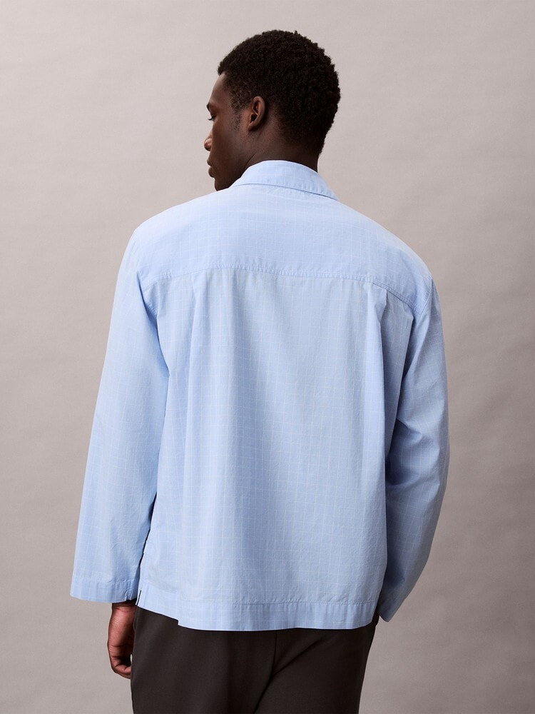 スリープウェア - Cotton Poplin ロングスリーブスリープウェアシャツ 4