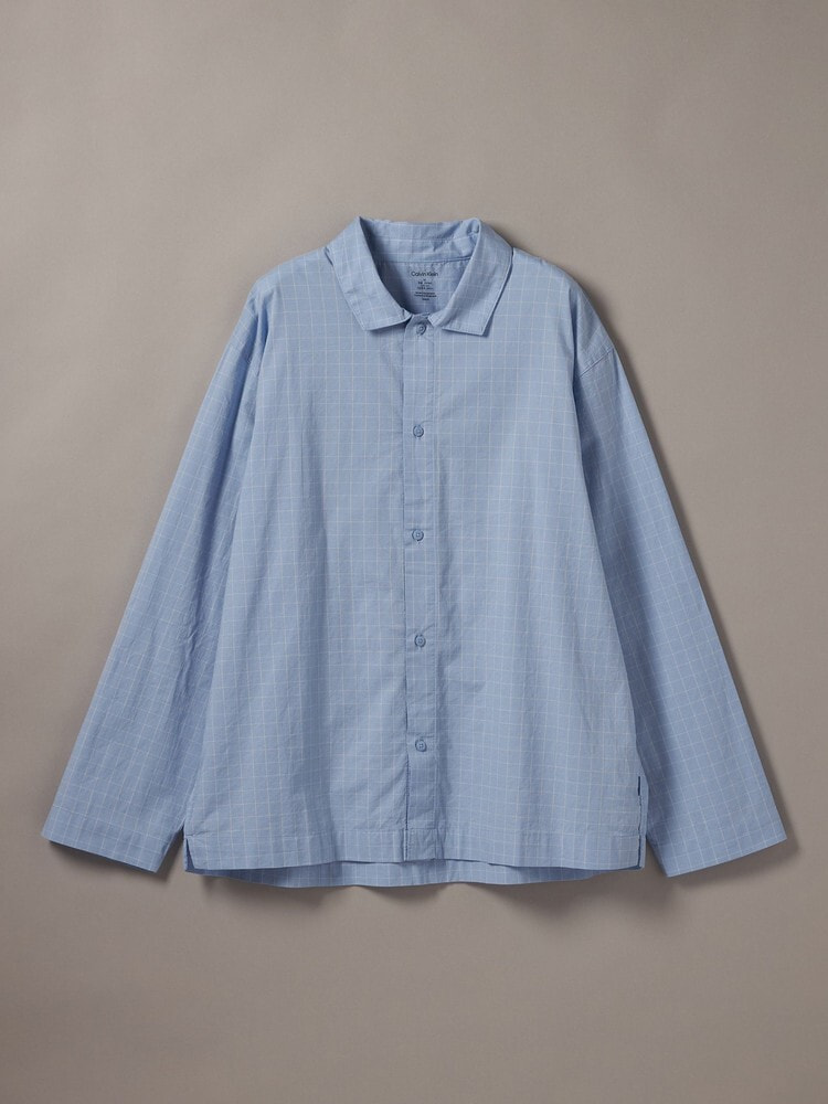 スリープウェア - Cotton Poplin ロングスリーブスリープウェアシャツ 6