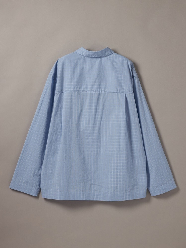 スリープウェア - Cotton Poplin ロングスリーブスリープウェアシャツ 7