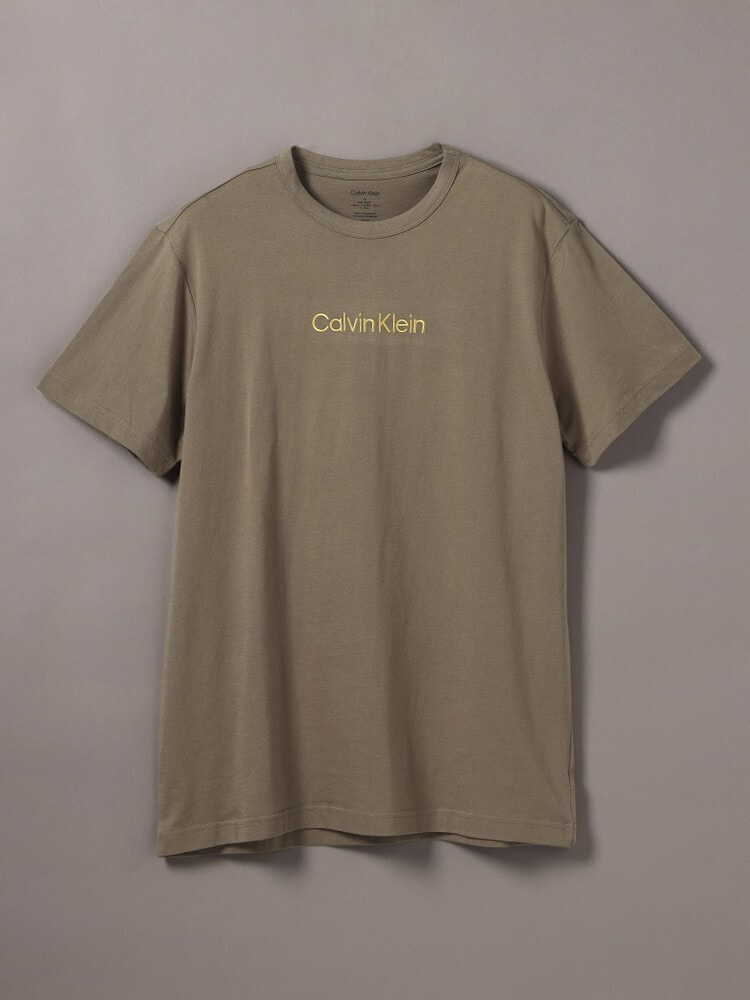 [CKJ] ロゴクルーネックショートスリーブTシャツ ★大人気★ Tシャツ - ロゴクルーネックショートスリーブTシャツ | カルバン