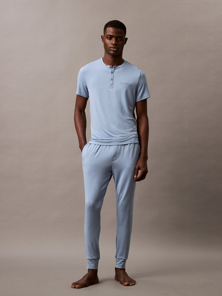Tシャツ - Ultra Soft Modal モダールヘンリーネックショートスリーブTシャツ 5