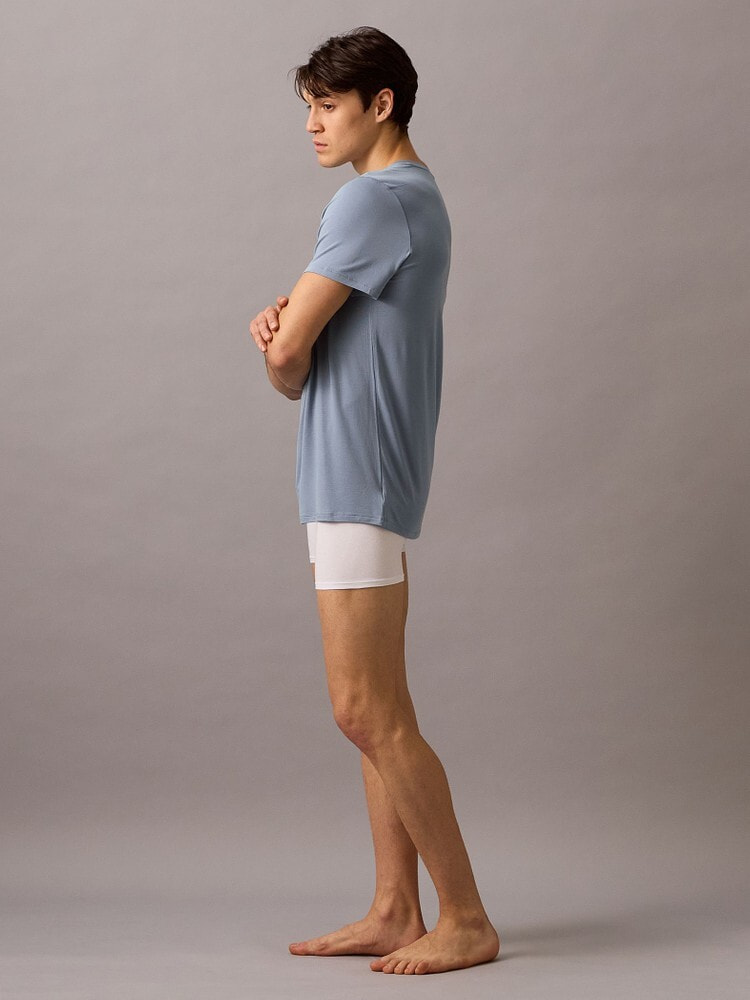 Tシャツ - Ultra Soft Modal モダールヘンリーネックショートスリーブTシャツ 8