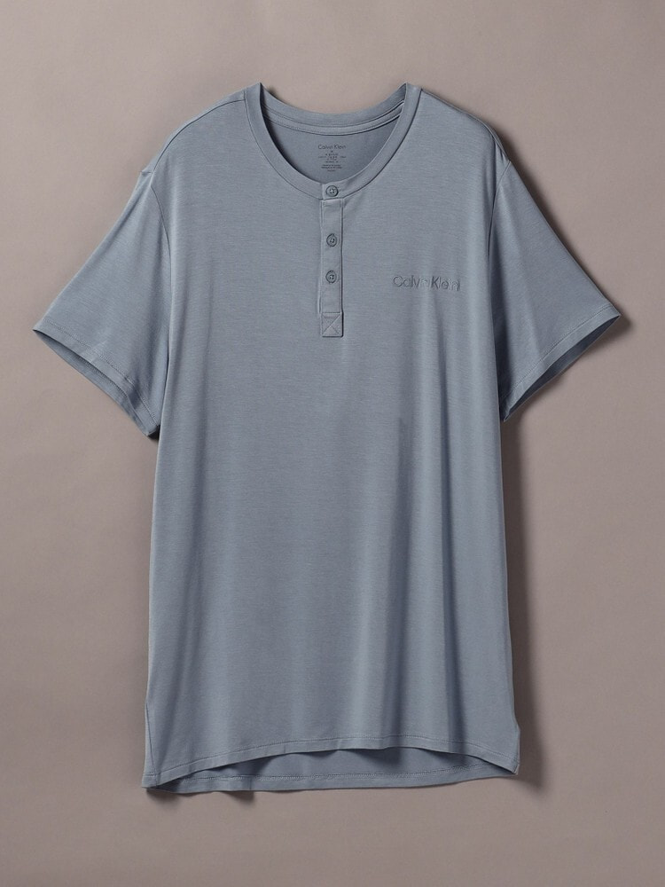 Tシャツ - Ultra Soft Modal モダールヘンリーネックショートスリーブTシャツ 11