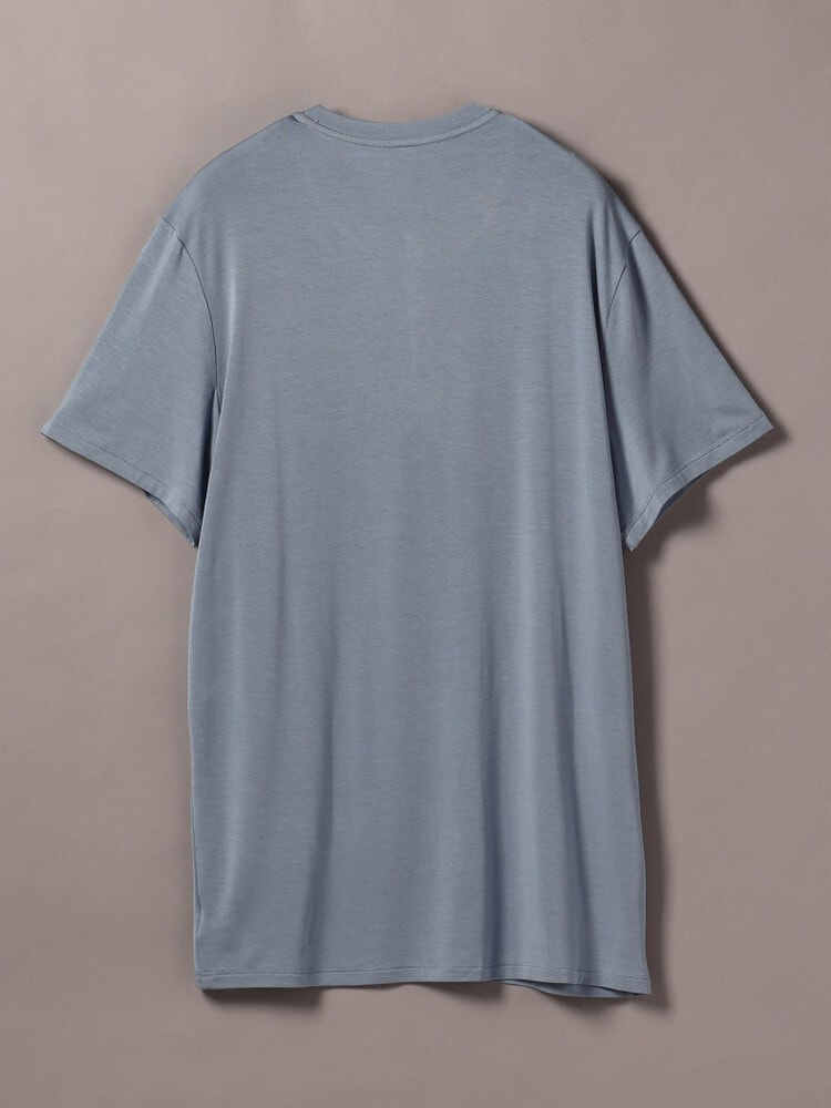 Tシャツ - Ultra Soft Modal モダールヘンリーネックショートスリーブTシャツ 12