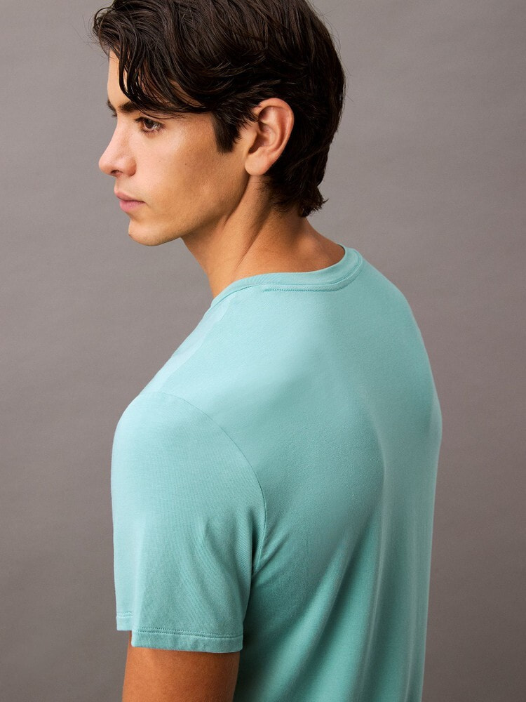 Tシャツ - Ultra Soft Modal モダールヘンリーネックショートスリーブTシャツ 23