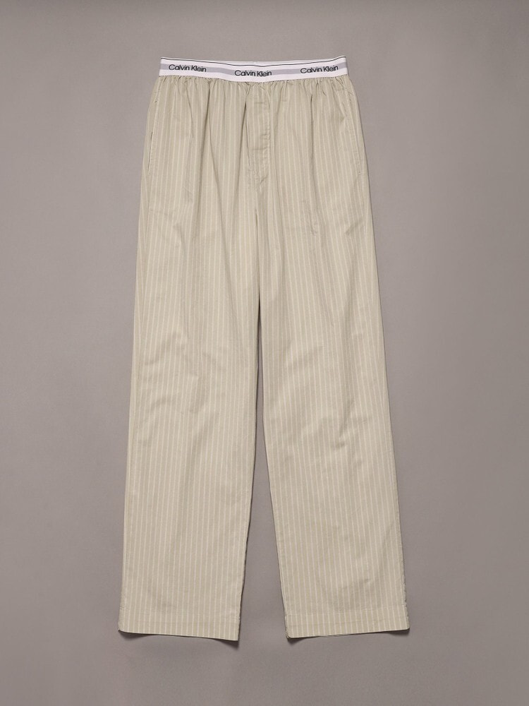 【 】★CK ロングスリープパンツ★送料無料★ スリープウェア - Cotton Poplin ロングスリープパンツ