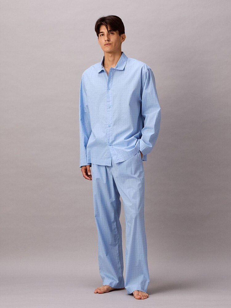 スリープウェア - Cotton Poplin ロングスリープパンツ 12