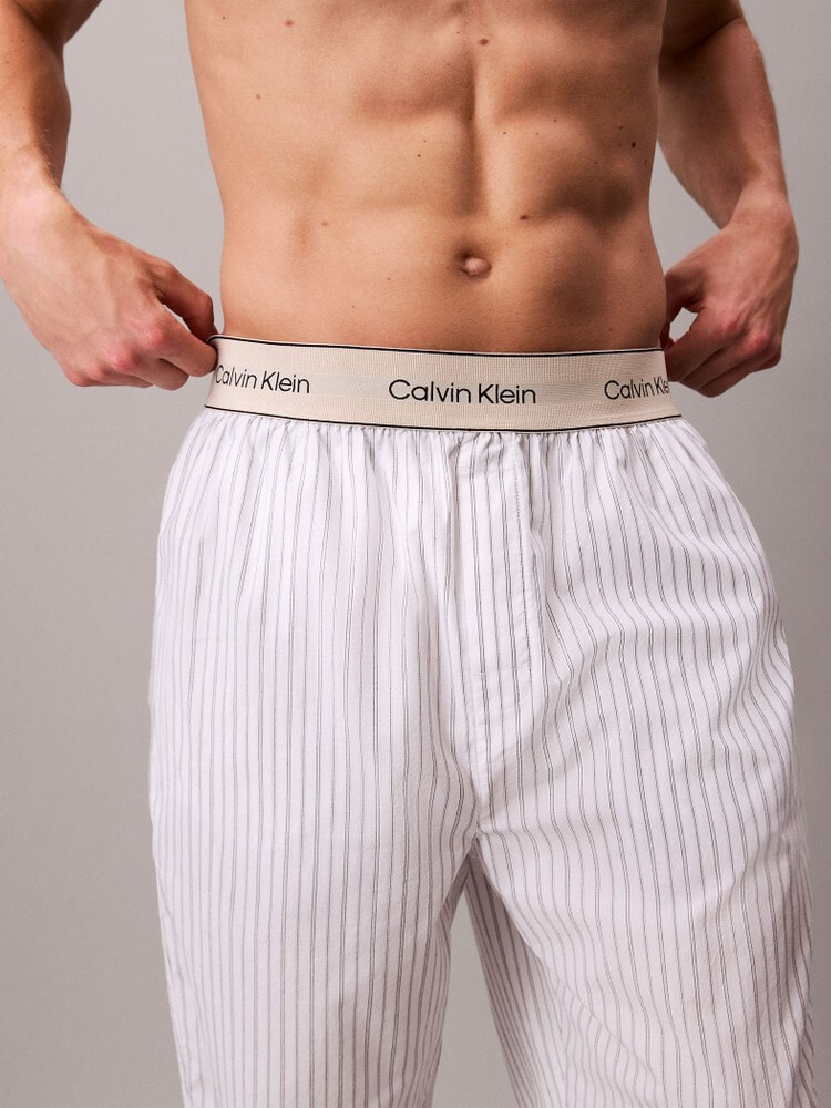 スリープウェア - Cotton Poplin フルレングススリープパンツ