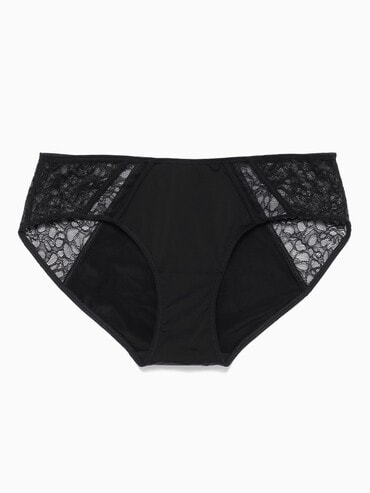 JENNIE／ジェニー着用商品】BLACK GRAPHIC LACE - ヒップスター