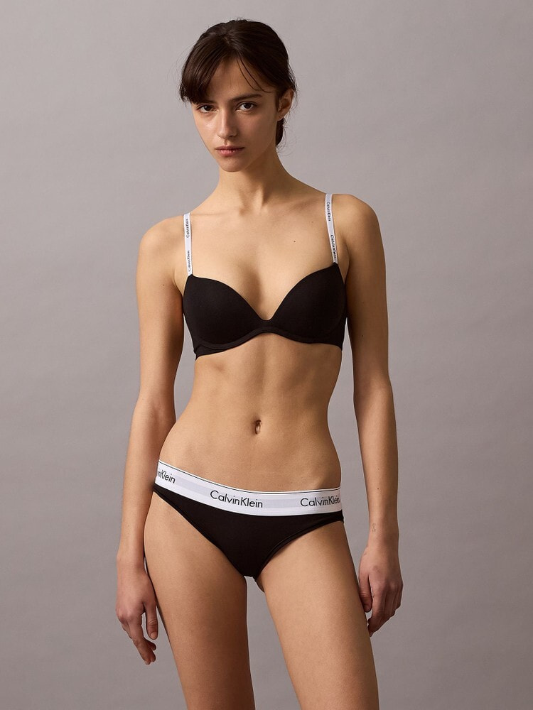 ワイヤレスブラ - Modern Cotton line extension プッシュアップ