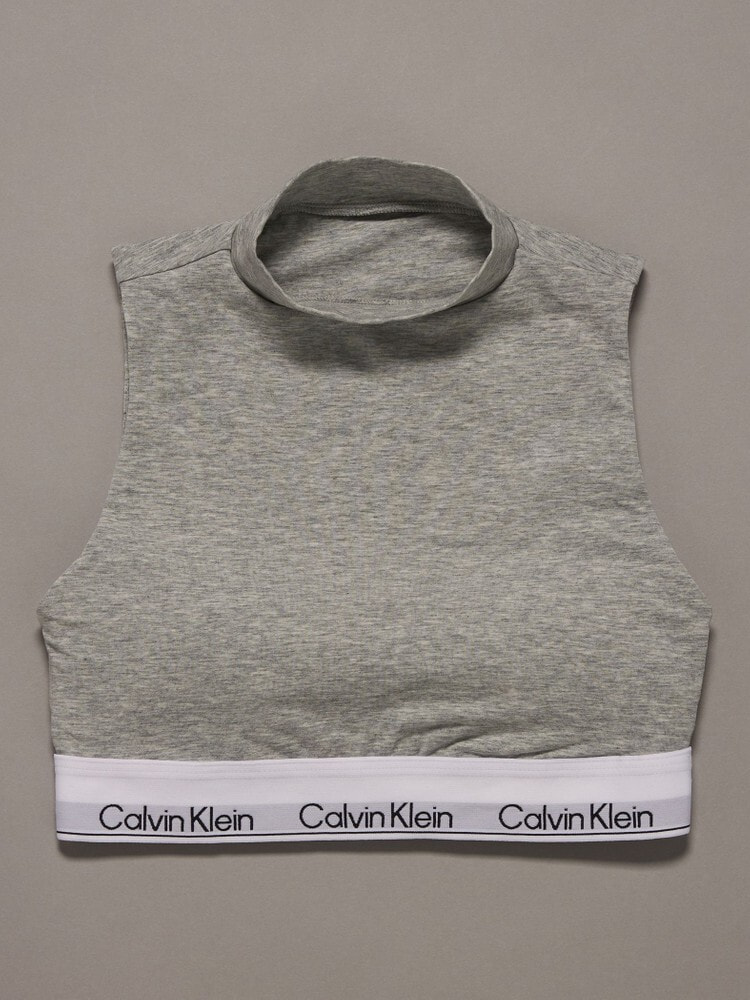 ブラレット - Icon Cotton Modal ライトリーラインモックネックブラレット 25