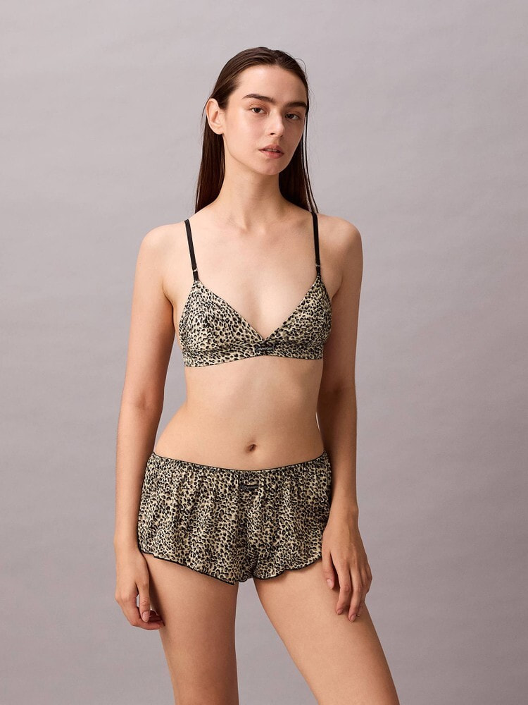 カルバンクライン  ショートパンツ ショーツ - Satin タップショーツ | カルバン・クライン 公式