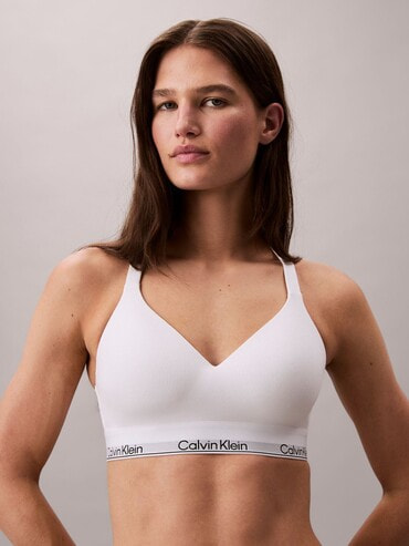 ブラレット - Icon Cotton Modal スクープ バック ライトリー ラインド ブラレット - Icon Cotton Modal スクープ バック ライトリー ラインド