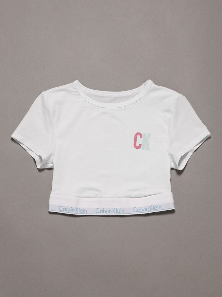 ジェニー着用【Calvin Klein】Tシャツブラレット 送料無料