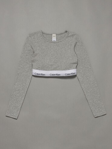 ブラレット - Icon Cotton Modal ロングスリーブTシャツブラレット