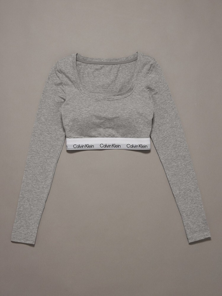 ブラレット - Icon Cotton Modal ロングスリーブアウトプッシュブラ