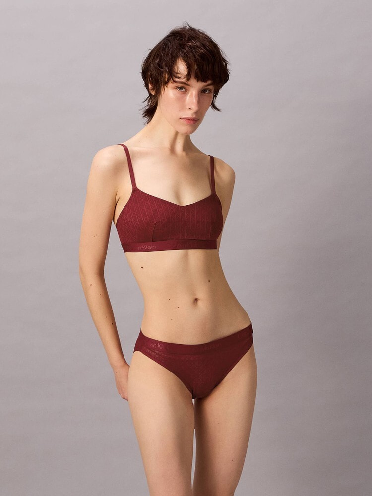 ブラレット - Microfiber Lace ライトリーラインブラレット | カルバン